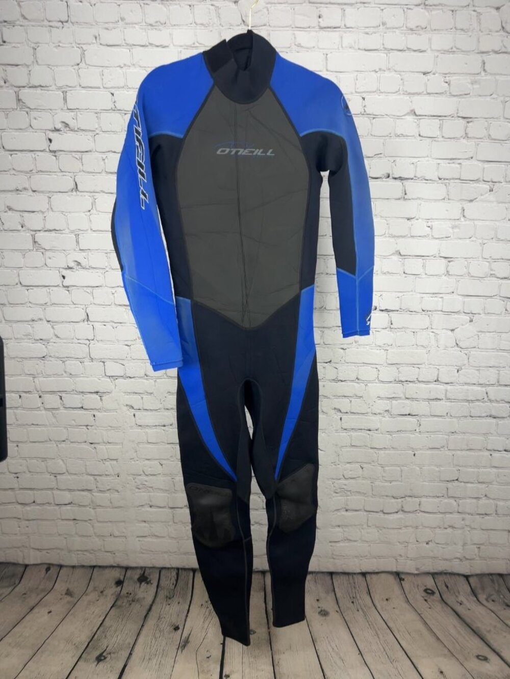 O'Neill Hammer Blue Black 3/2 Ultraflex Back Zip Full Body Wetsuit MT